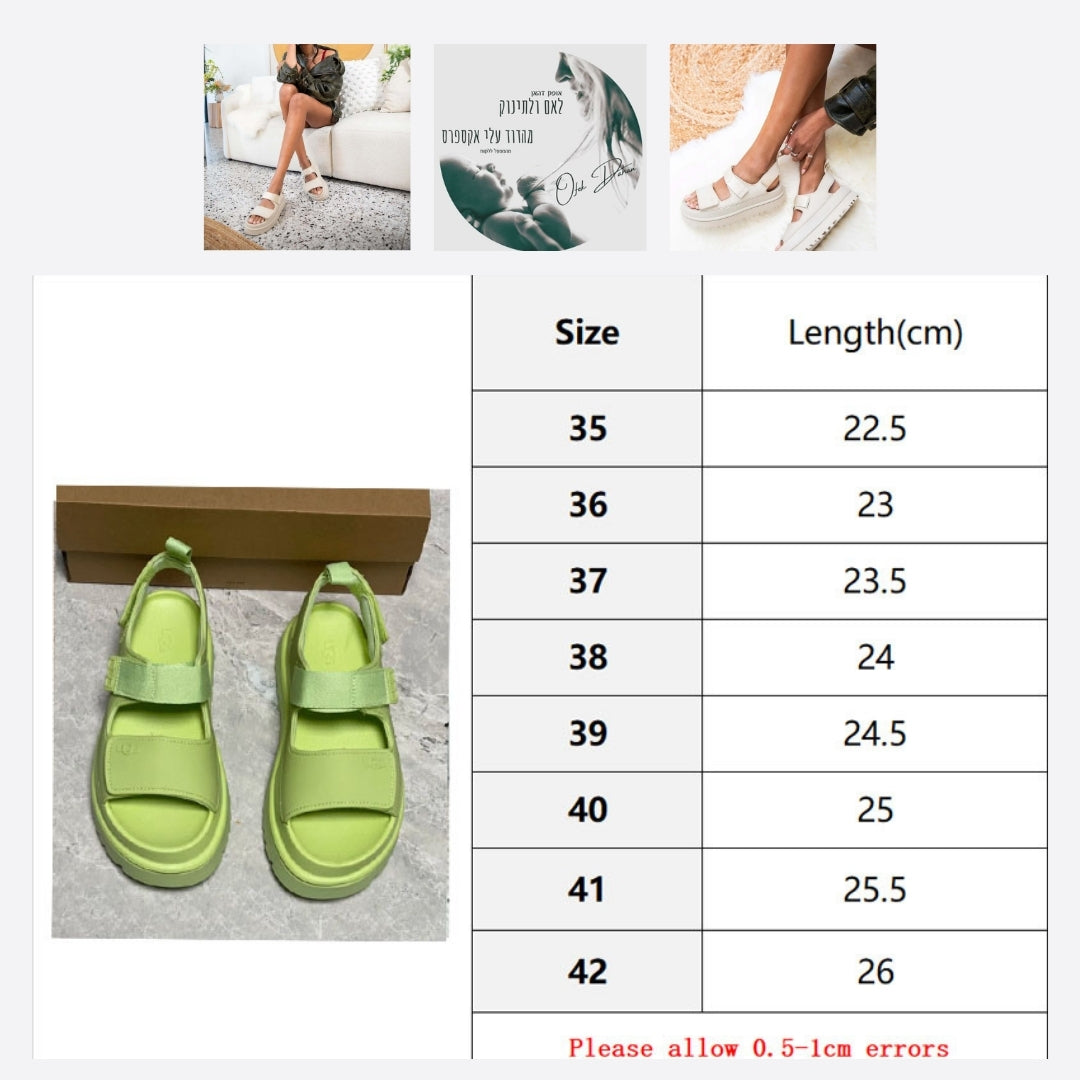 סנדלי נשים UGG האג – מבחר של 7 צבעים במידות 36-42 לקיץ 2025