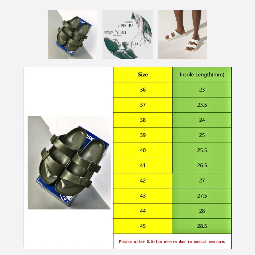 כפכפי נשים BIRKENSTOCK – מבחר של 8 דגמים במידות 36-45 בקיץ 2025