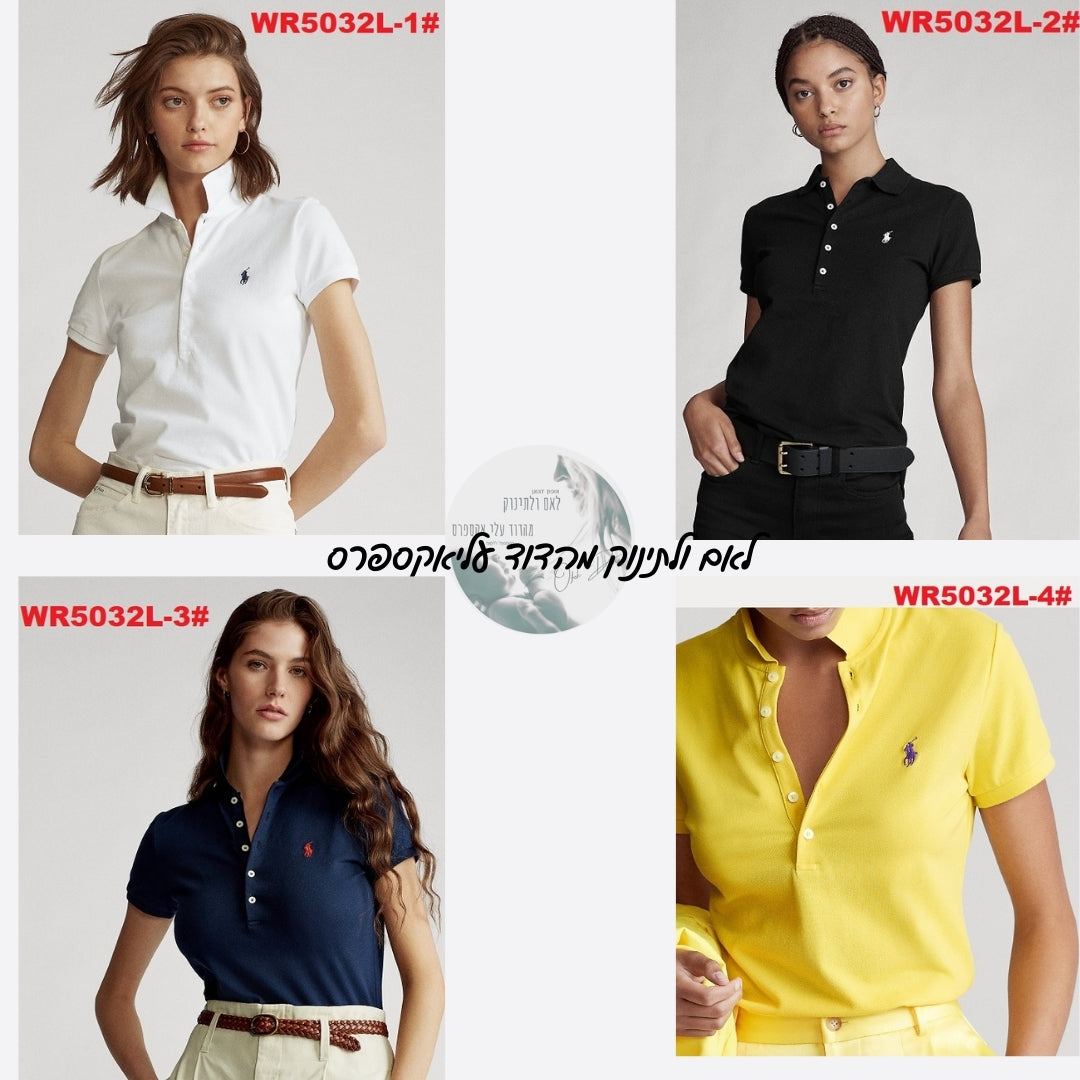 חדש בדוד: חולצות POLO Ralph Lauren לנשים ונערות במידות S-XL