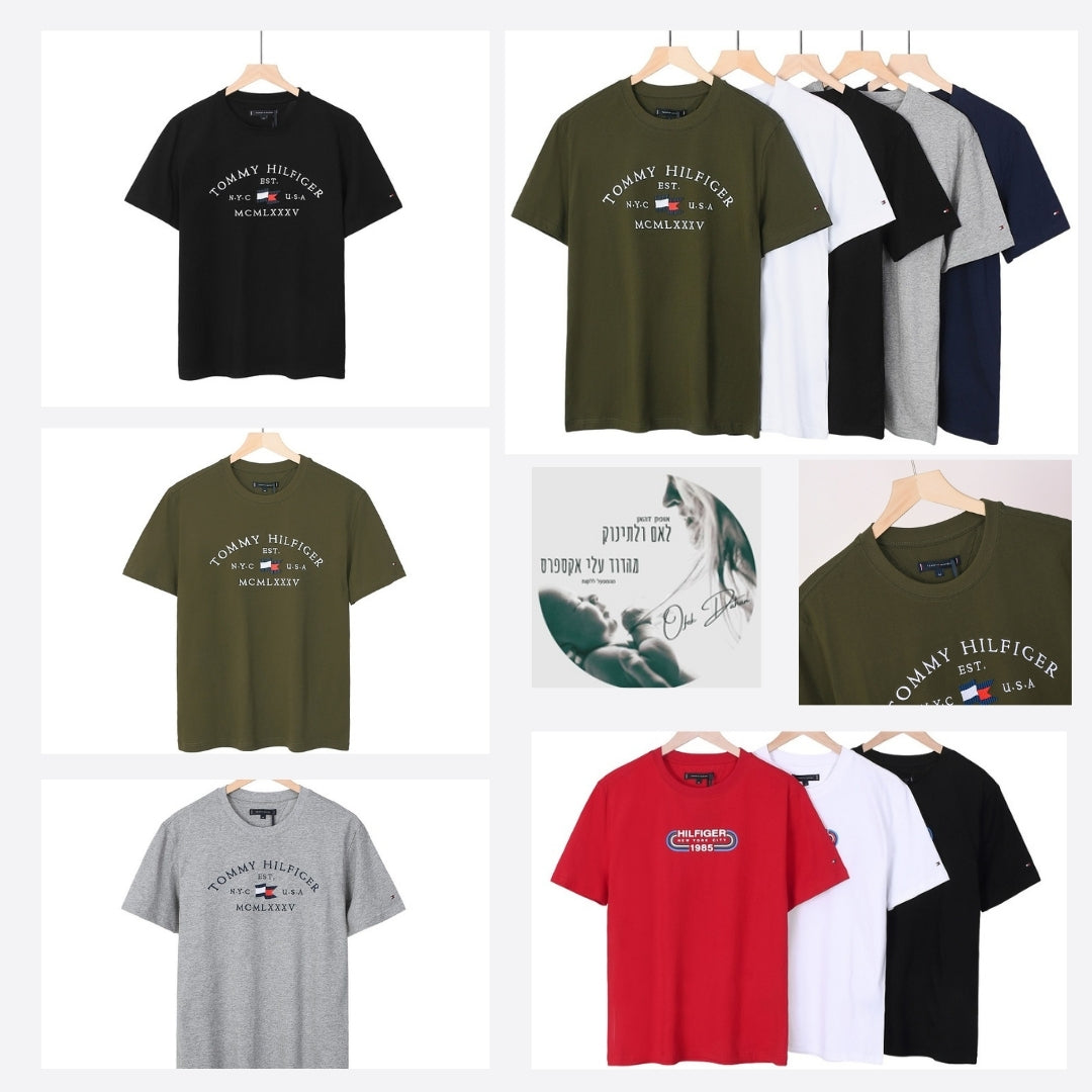 חדש בדוד: חולצות טומי לקיץ – 8 דגמים במידות M-2XL