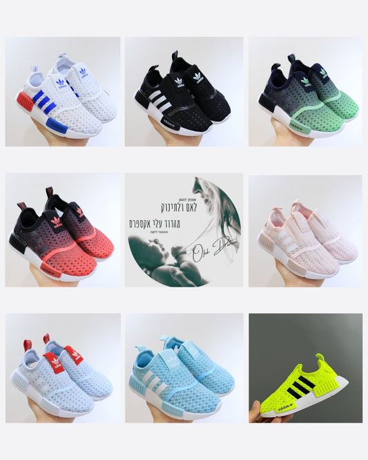 חדש בדוד! נעלי ילדים AD לקיץ 2025 – 8 צבעים ומידות 22-38, איכות ונוחות לילדים!