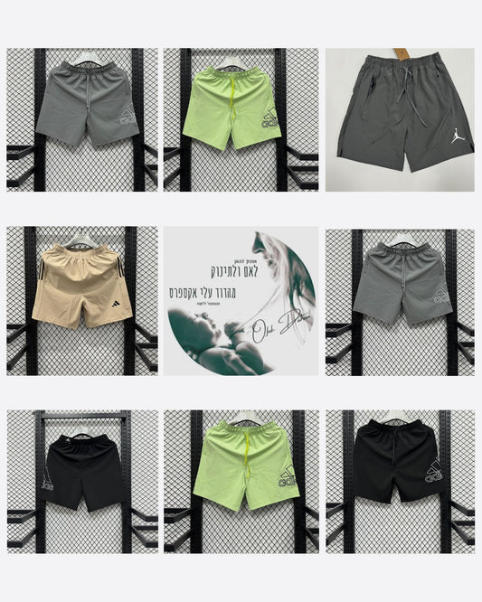 מכנסי קיץ AD & AJ – מבחר 8 דגמים במידות M-3XL לילדים, נערים ומבוגרים