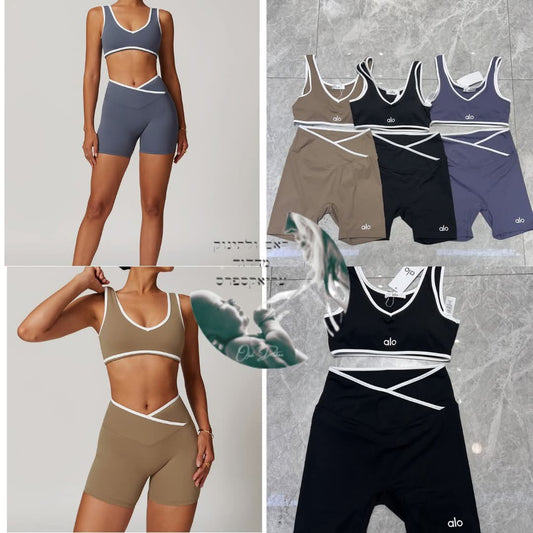 סט טופ וטייץ ALO 2025 מהדוד – איכות, סטייל ונוחות במחיר משתלם