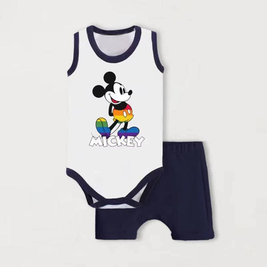 ביגוד קיץ 2025 מהדוד – סט דיסני איכותי למידות 3-24 חודשים