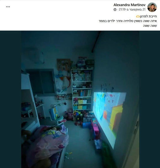 המקרן שטימטם אותנו במבצע מיוחד! מתחבר למערכת אנדרואיד בלבד + שקע EU – אל תפספסו!