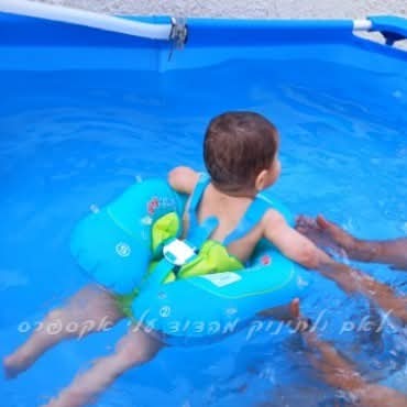 גלגל ים בטיחותי לתינוקות וילדים - מתנפח ונוח לשימוש