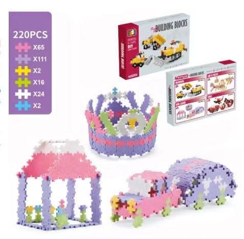 משחק הרכבה פלוס פלוס לילדים - ערכות יצירה ודמויות