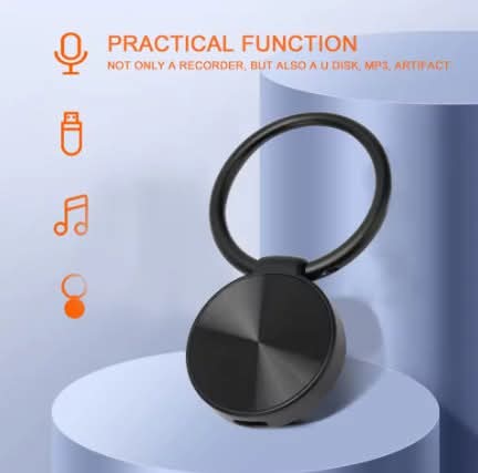 מקליט קול קטן נייד עם אפשרות בחירה בין דגמים וזיכרון