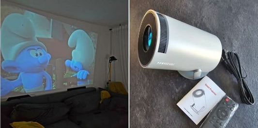 מקרן אנדרואיד מתקדם עם חיבור HDMI ותמיכה במערכת EU