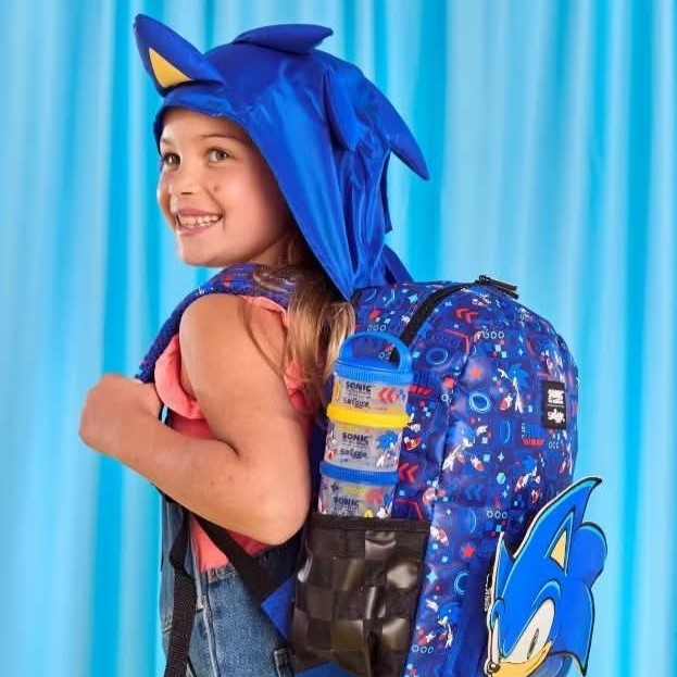 תיק בית ספר וגן סוניק Smiggle אוסטרליה