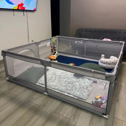 לול מגרש משחקים גדול עם בריכת כדורים לילדים – מתקפל ובטיחותי לבית ולחצר