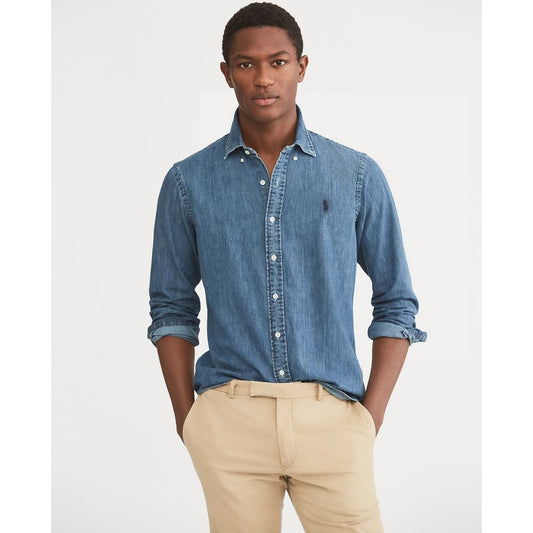 חולצת פולו ג'ינס לגברים ולנוער – עיצוב קלאסי