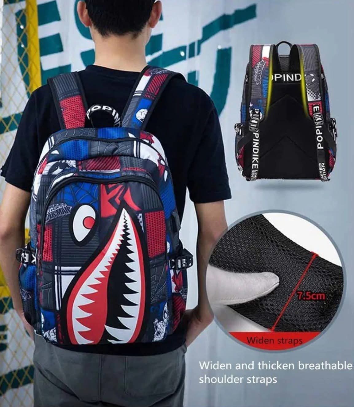 תיק בית ספר לנוער סטייל Sprayground – חזרה ללימודים 2025/6