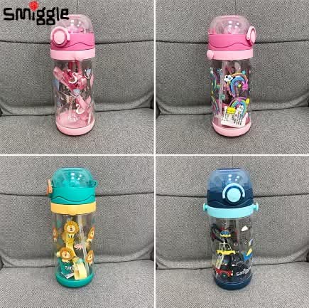 בקבוקי מים Smiggle מקוריים לאחורי בית ספר - עיצובים איכותיים