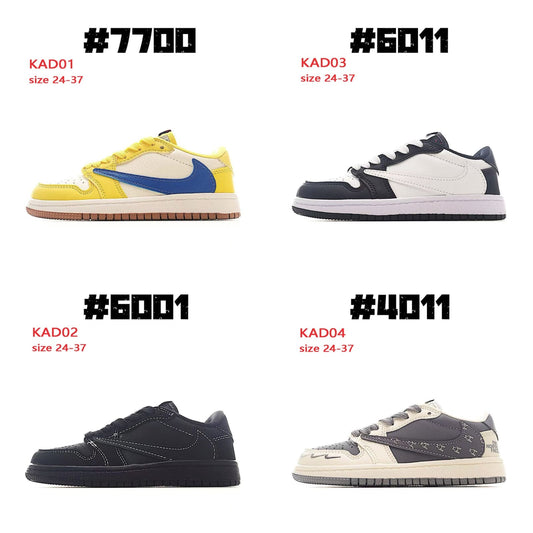 נעלי ג’ורדן לילדים – דגמים נמוכים AJ, איכותיות ונוחות