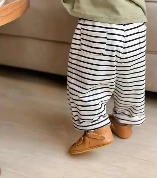מכנסי פרנץ' טרי רחבים לילדים – נוחים ואווריריים לחורף 2026