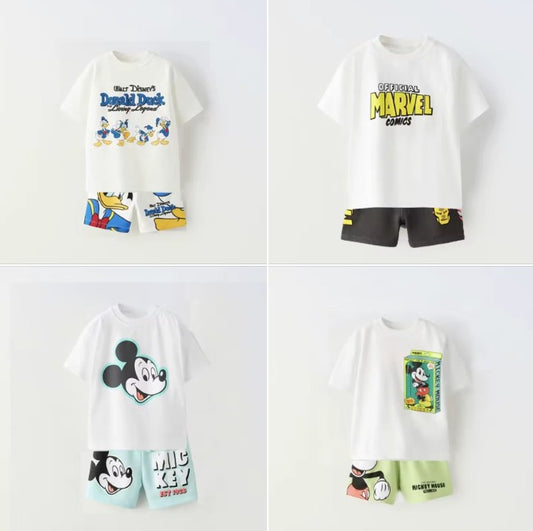 זמן קיץ 2025 - סטים דיסני מושלמים לילדים במידות 6 חודשים עד 6 שנים! רק עד ₪32.63!