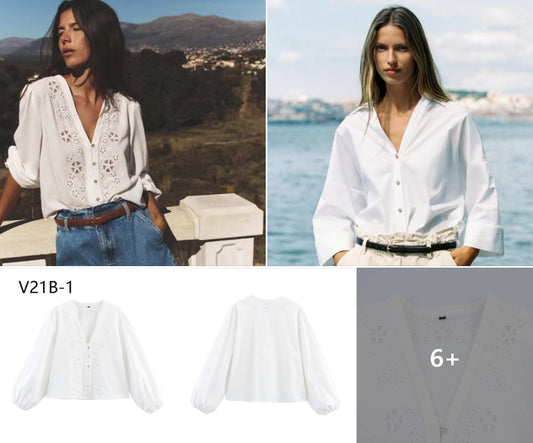 חולצות קיץ איכותיות זארה RAZA – משלוח עם מעקב ישיר דרך הצ'אט באתר