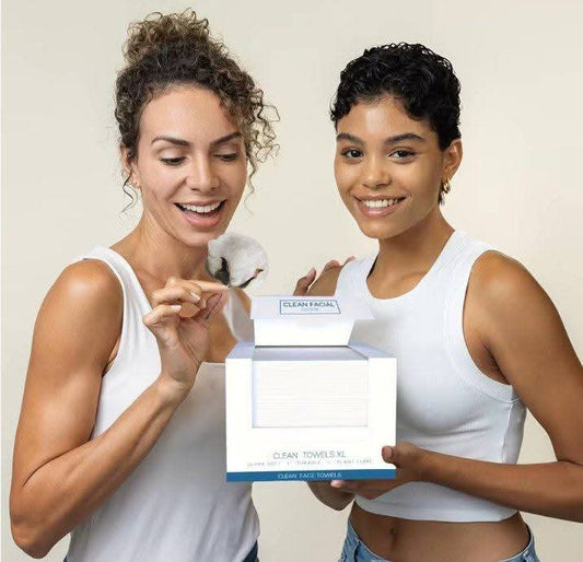 סופר דיל 2025 – 50 מגבות פנים חד פעמיות לניקוי עדין ומניעת פצעונים