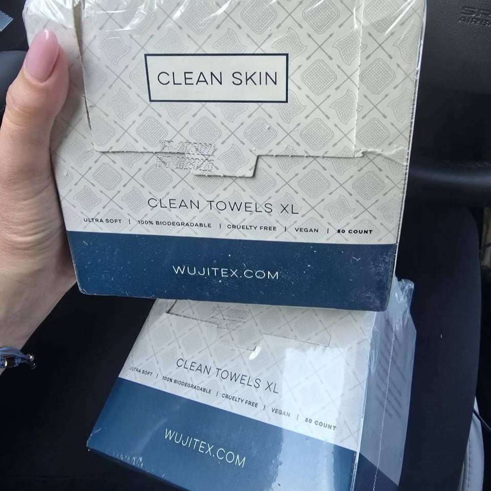 סופר דיל 2025 – 50 מגבות פנים חד פעמיות לניקוי עדין ומניעת פצעונים