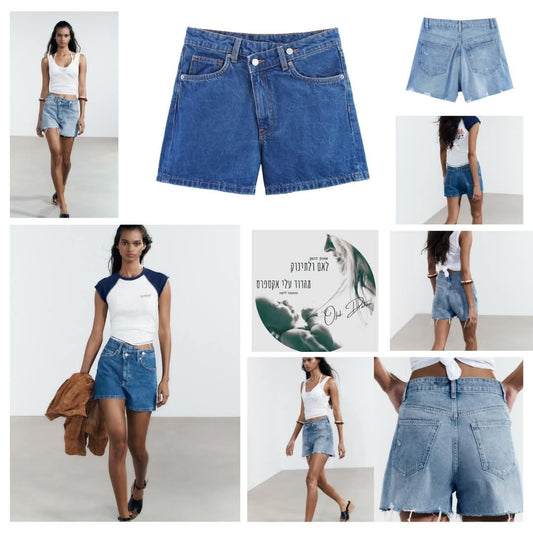 ג'ינס נשים ZARA קיץ 2025 – מידות XS-L, תשלום מאובטח ומשלוח מהיר!