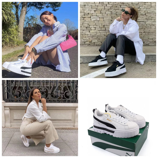 חולצת נשים מודפסת עם קפלים ומעיל פרוותי דו-חלקי לסתיו וחורף