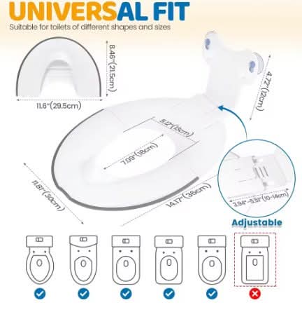 מקטין אסלה נייד ומתאים להתקנה – פתרון גמילה ובטיחות