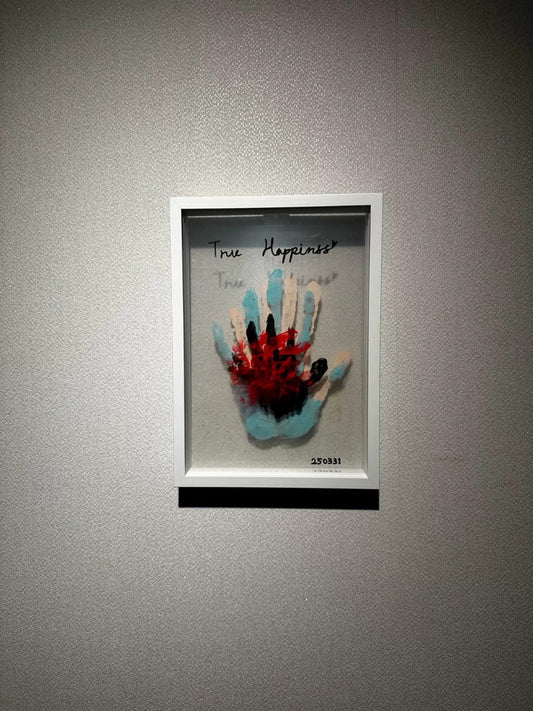 סט הדפסי ידיים ורגליים עם מסגרת וערכת יצירה משפחתית