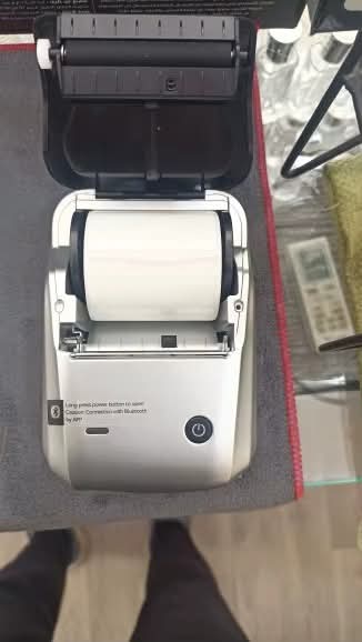 מדפסת מדבקות חכמה Niimbot ללא דיו – עמידה למים, תואמת קנבה