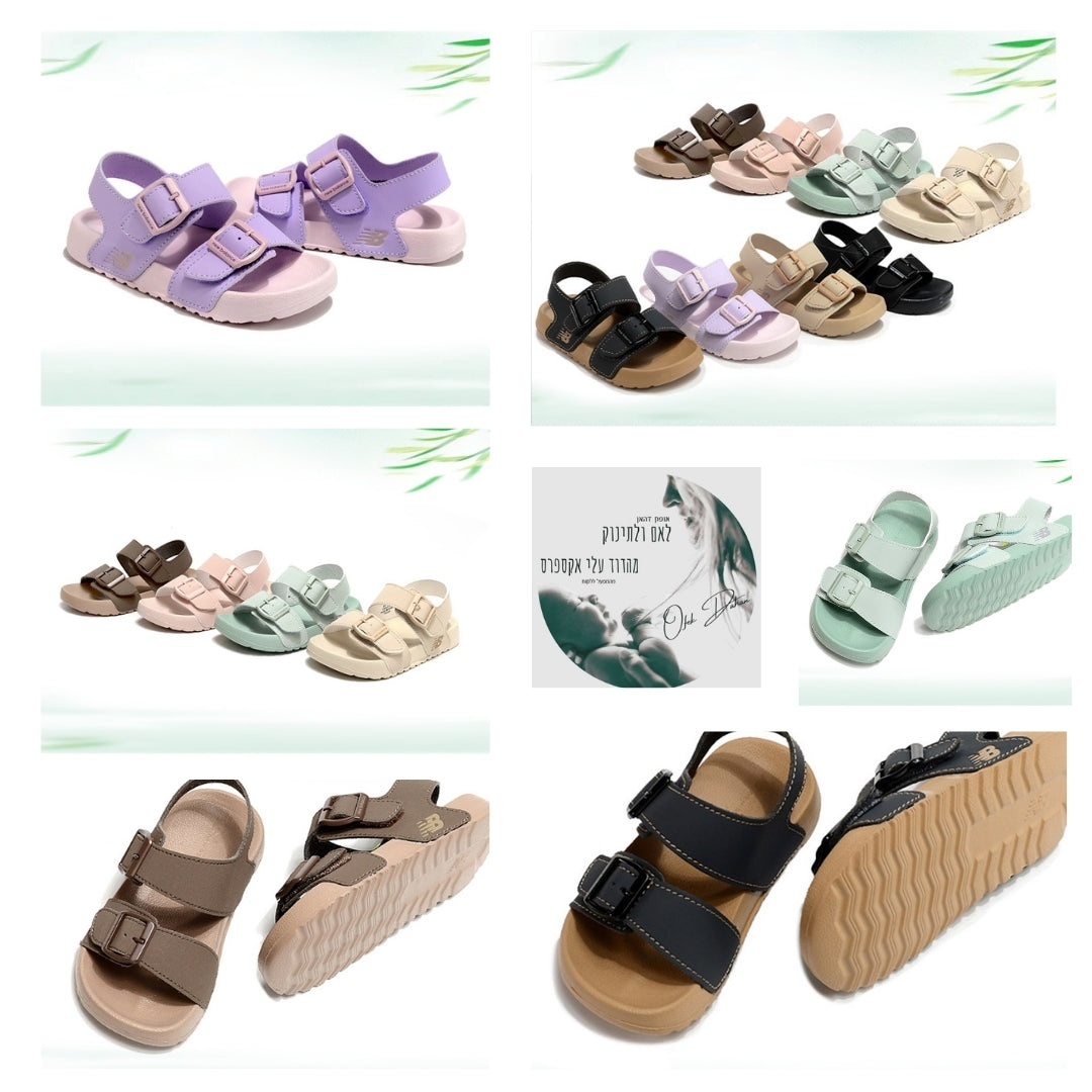 סנדלי ילדים ניו-בלאנס NB – קיץ 2025 במידות 25-35, 8 צבעים לבחירה!