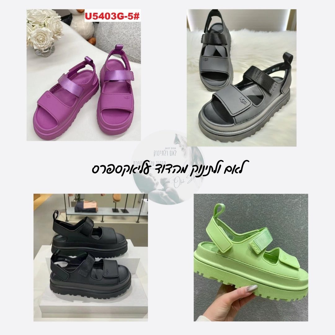 סנדלי נשים UGG בדוד – קיץ 2025, 5 צבעים ומידות 35-41!