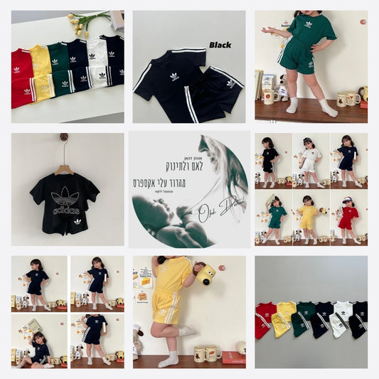 סטים לקטנטנים וילדים AD – מבצע קיץ 2025, 10 דגמים במידות 66-110 ס"מ!