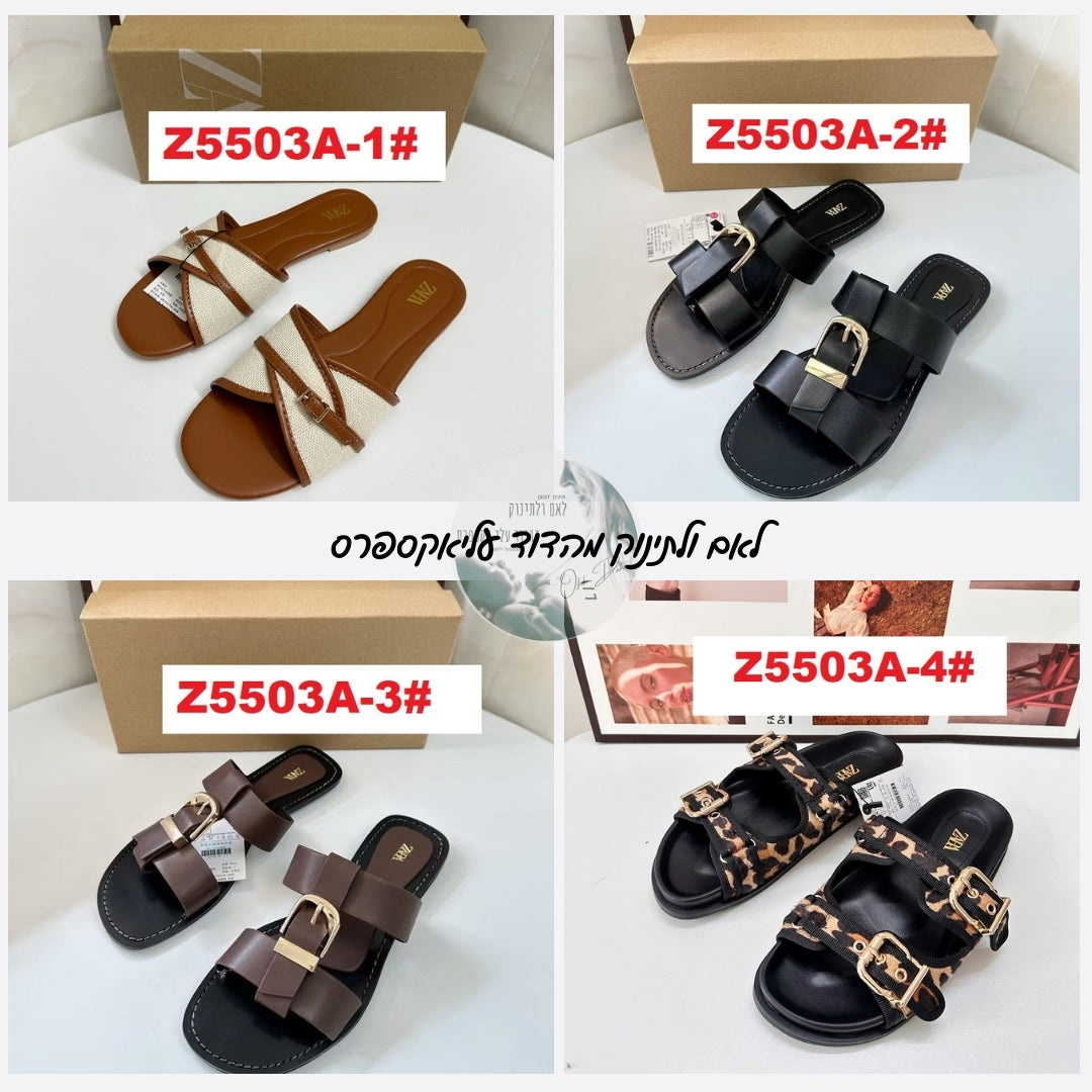 חדש בדוד: סנדלי נשים ZARA לקיץ 2025 – 6 צבעים לבחירה, מידות 36-42