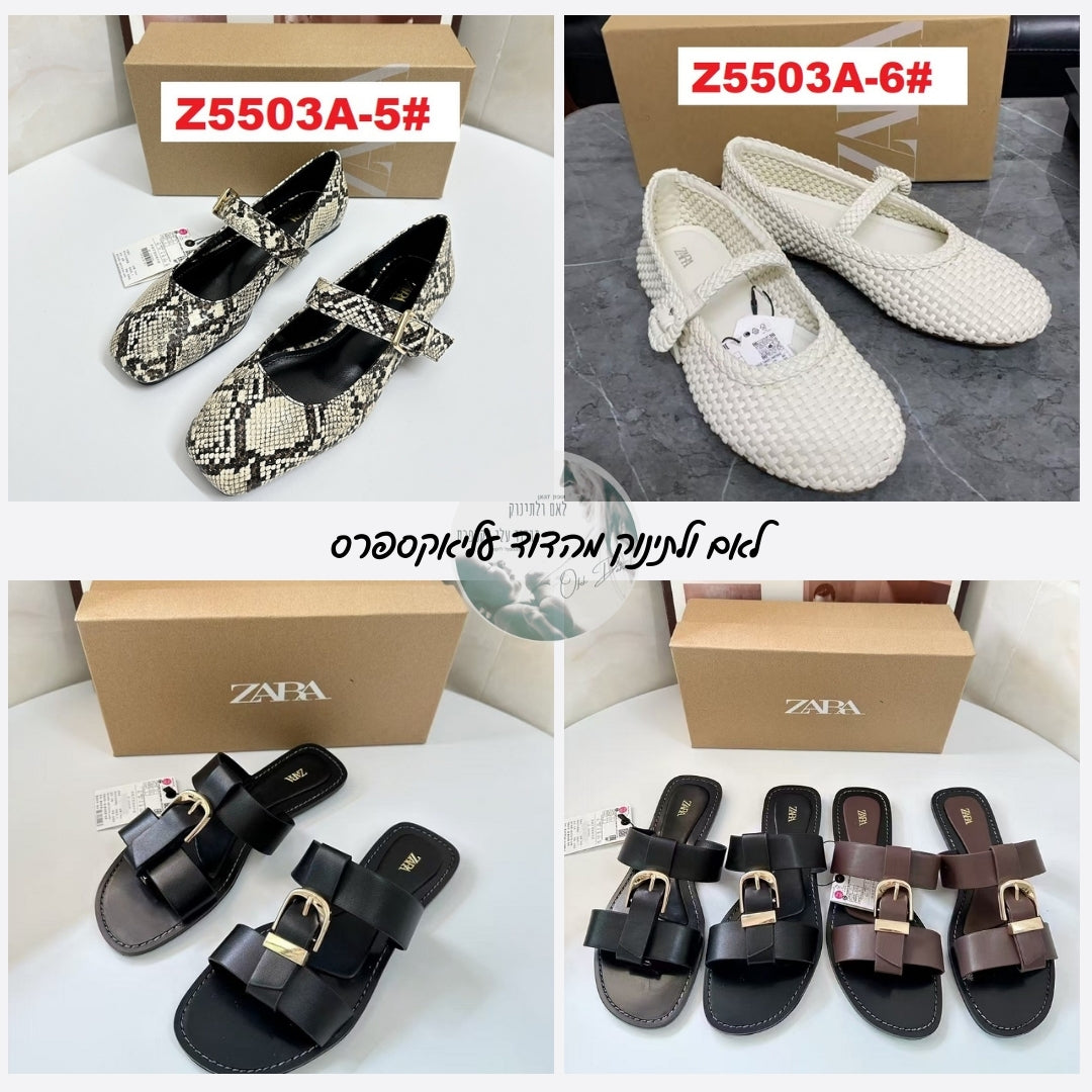 חדש בדוד: סנדלי נשים ZARA לקיץ 2025 – 6 צבעים לבחירה, מידות 36-42