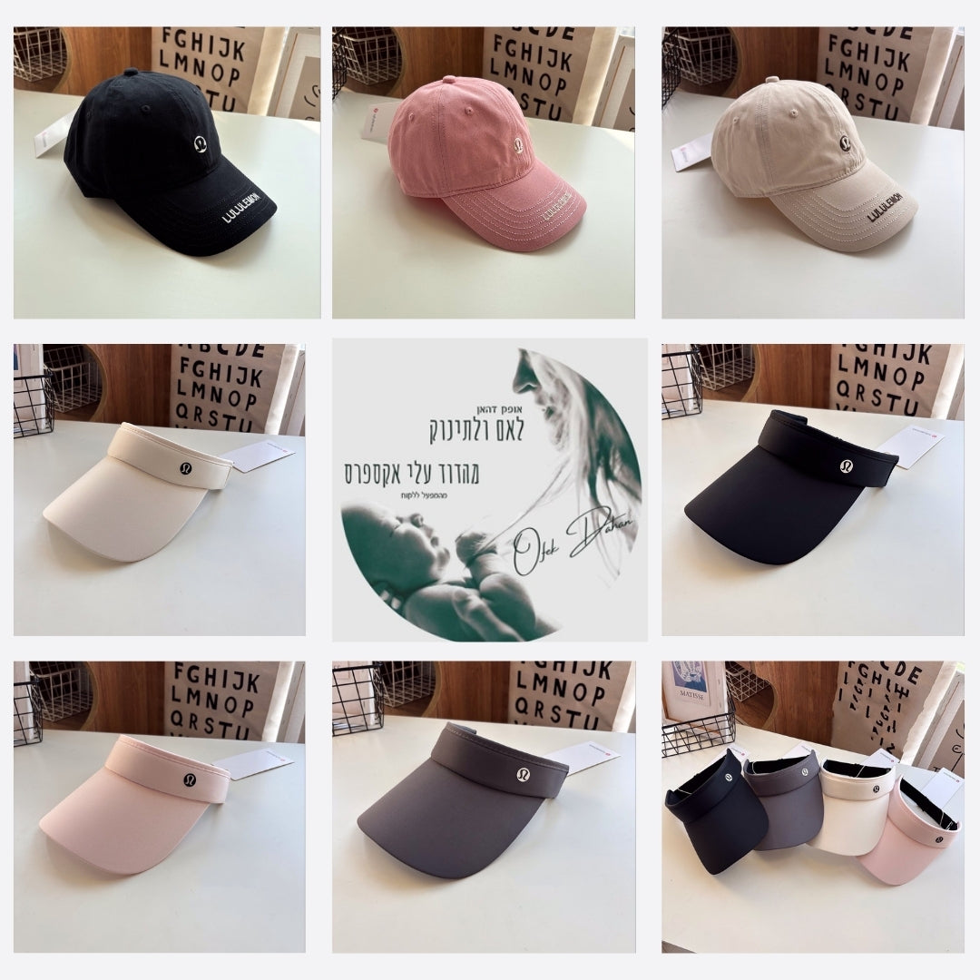 כובע בייסבול לנשים עם רשת ייבוש מהיר והגנה מפני שמש – כובע כותנה מתכוונן לכל עונות השנה