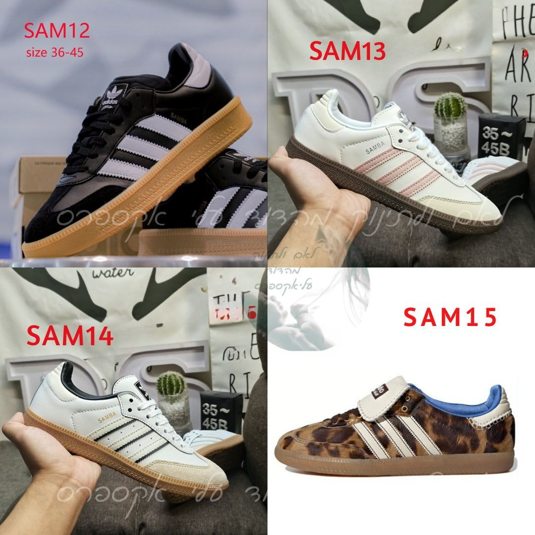 סניקרס SAMBA 2025 – 23 דגמים חדשים לבחירה במידות 36-45, קישור מיוחד להזמנה!