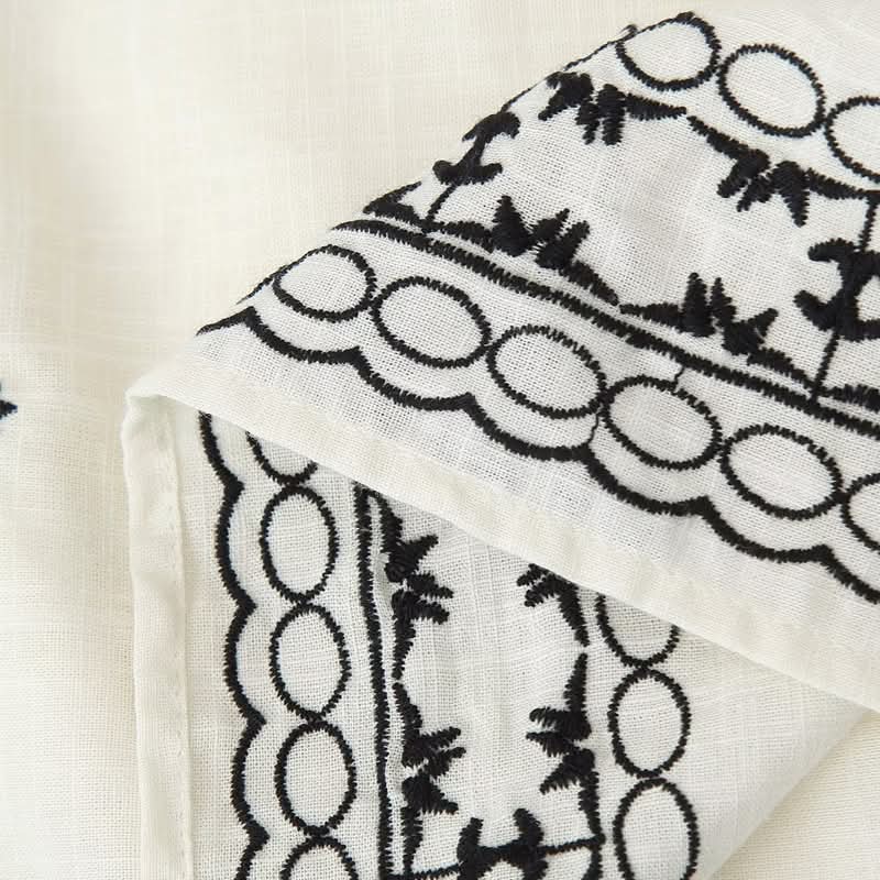 חולצת נשים רקומה ZARA – איכות מובחרת במחיר משתלם