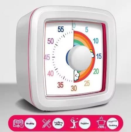 טיימר חזותי לילדים לצחצוח שיניים, מסכים ופעילויות – עכשיו ב-₪23.10