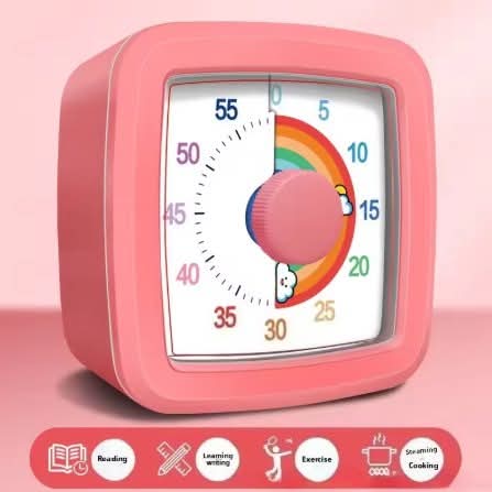 טיימר חזותי לילדים לצחצוח שיניים, מסכים ופעילויות – עכשיו ב-₪23.10