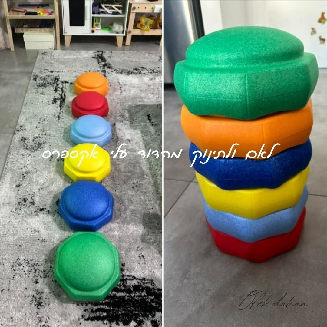 ערמת אבנים – בורד איזון לילדים, מוצר מומלץ לפיתוח הדמיון והאיזון!