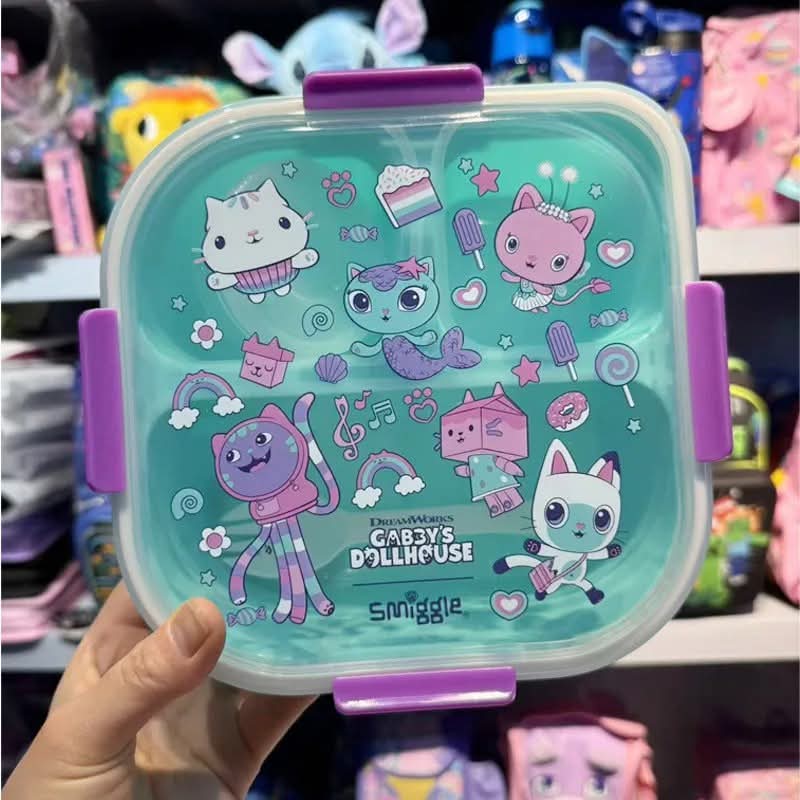 קופסת אוכל מחולקת לילדים Smiggle אוסטרליה