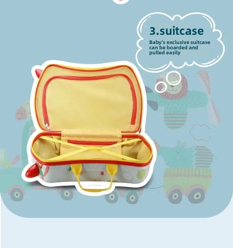 מזוודת מסע עם גלגלים לטיסה