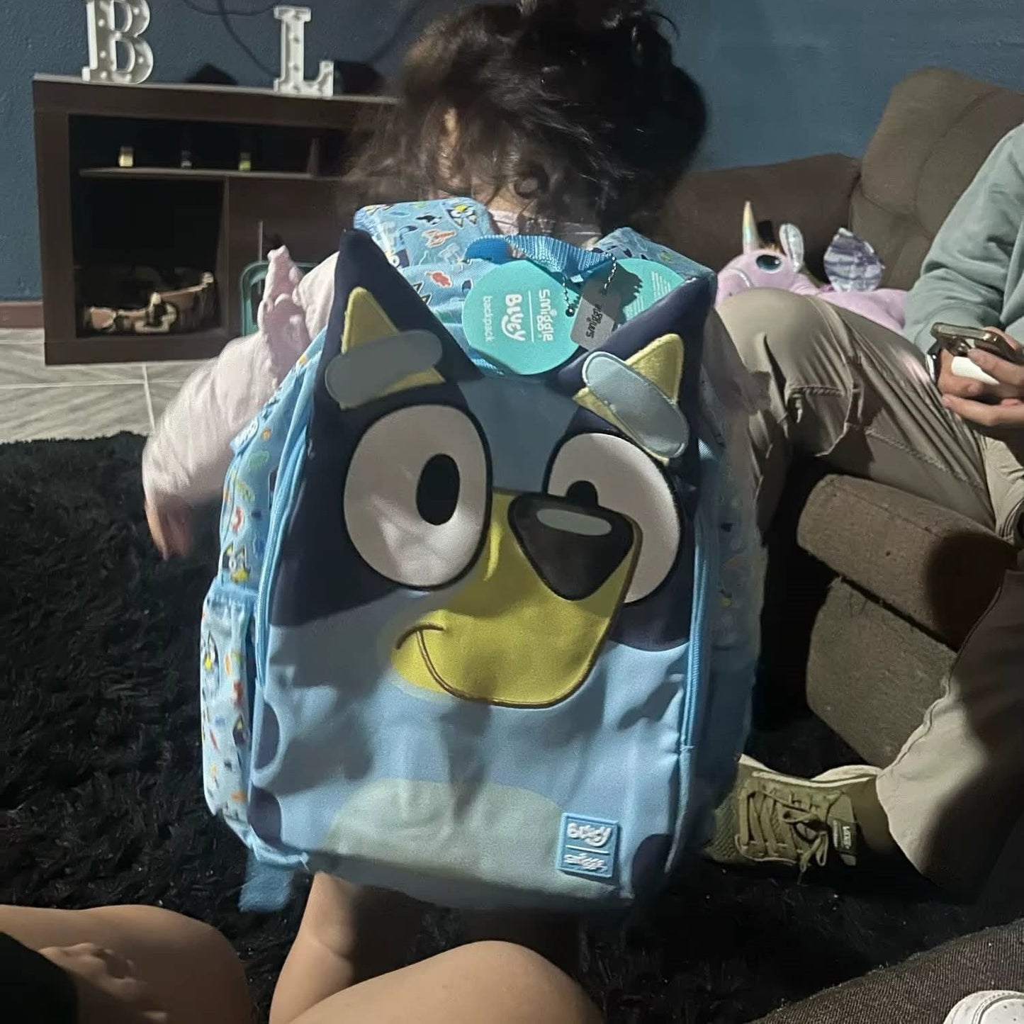 תיק גן בלואי מבית Smiggle + בקבוק נירוסטה שומר קור