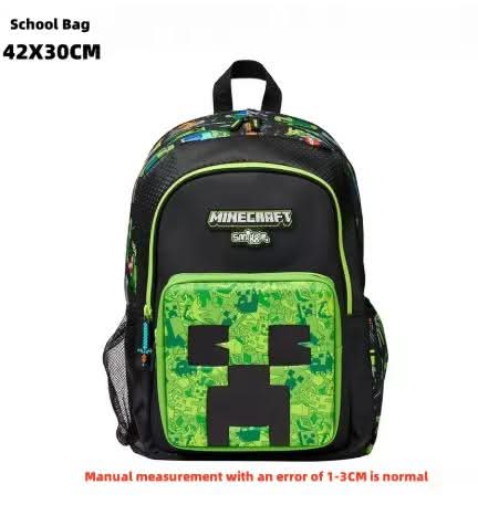 תיק בית ספר וגן Smiggle מיינקראפט איכותי עם אביזרים