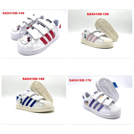 נעלי ילדים אדידס סופרסטר ללא שרוכים