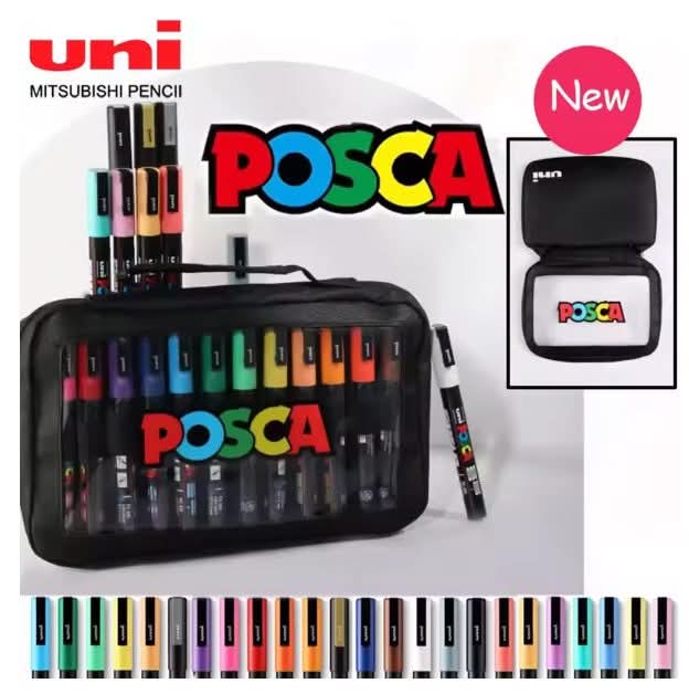 סט טושים POSCA סדרת קיץ