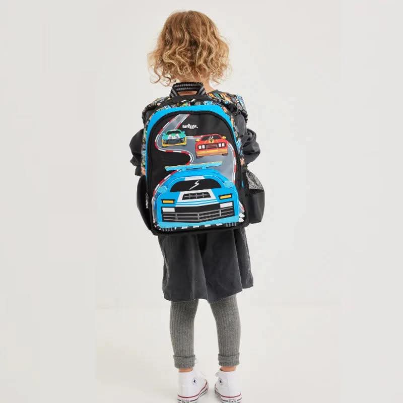 תיק גן לילדים Smiggle מכוניות מרוץ