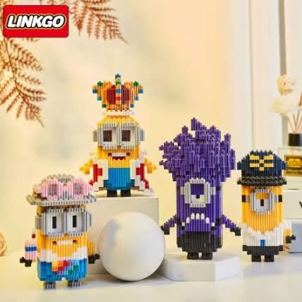מיני פיגורינות לגו ודמויות אהובות + קופסאות אחסון | מהדורת משחקים 2025
