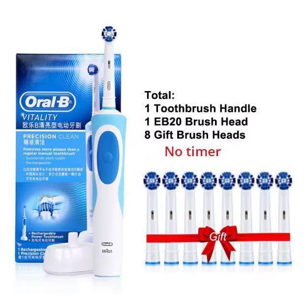 מברשת שיניים חשמלית Oral-B למבוגרים ונוער – תואם שקע ישראלי
