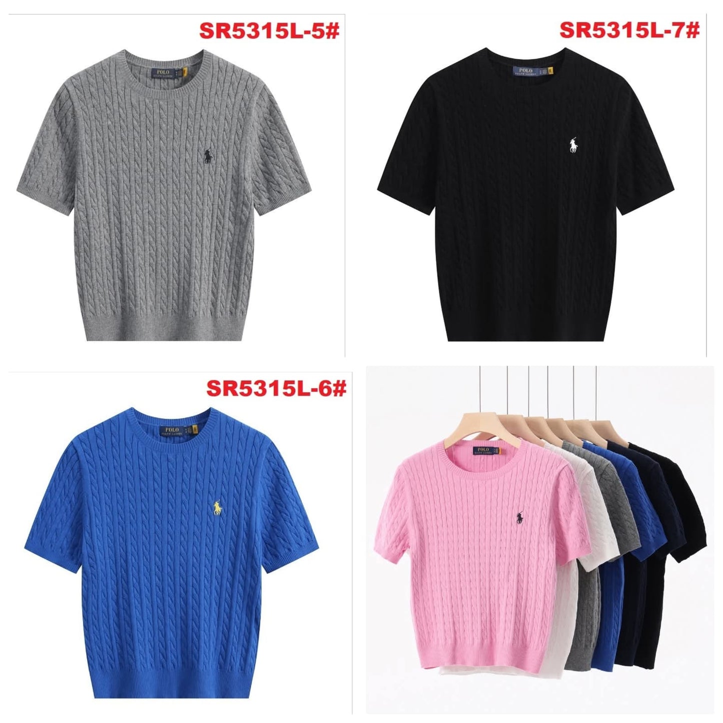 סוודר פולו Ralph Lauren גברים ונוער – סריג קלאסי בצבעים שונים